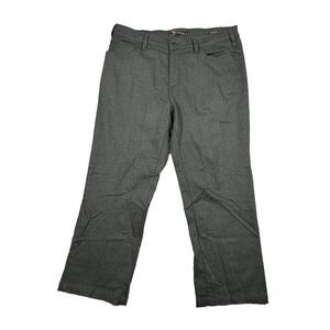 34 Heritage‎ Pants Mens Size 38x34 Dark Gray Charisma Straight Stretch Trousers